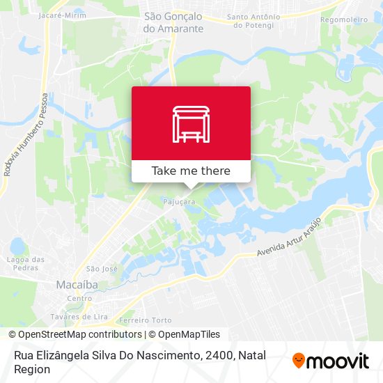 Rua Elizângela Silva Do Nascimento, 2400 map