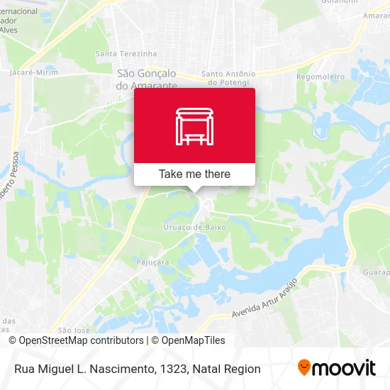 Rua Miguel L. Nascimento, 1323 map