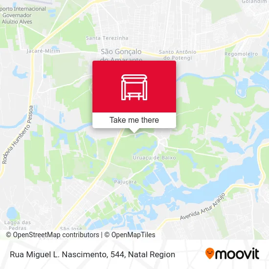 Rua Miguel L. Nascimento, 544 map