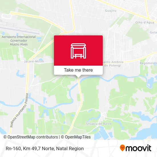 Rn-160, Km 49,7 Norte map