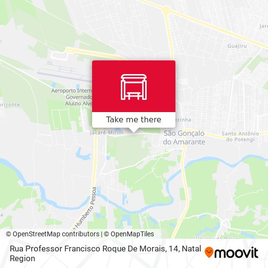 Rua Professor Francisco Roque De Morais, 14 map