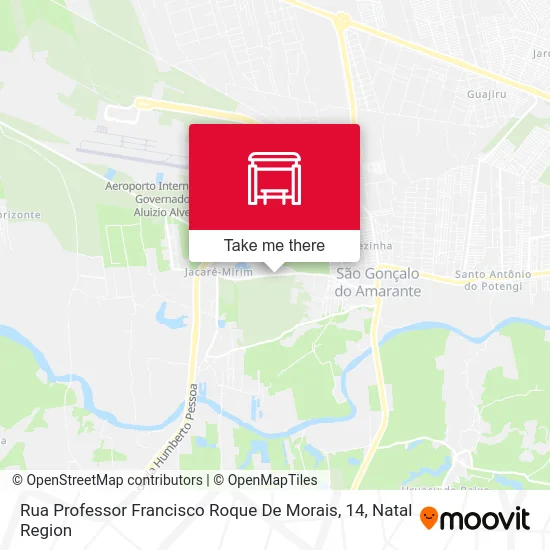 Rua Professor Francisco Roque De Morais, 14 map