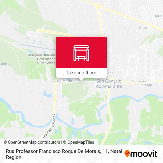 Rua Professor Francisco Roque De Morais, 11 map