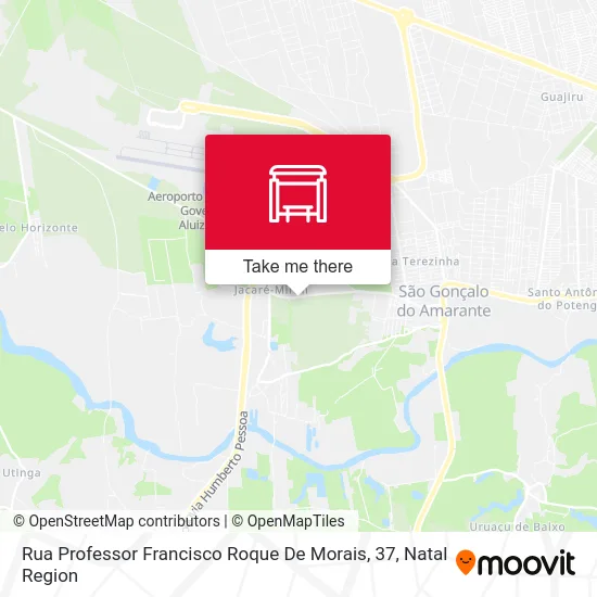 Rua Professor Francisco Roque De Morais, 37 map