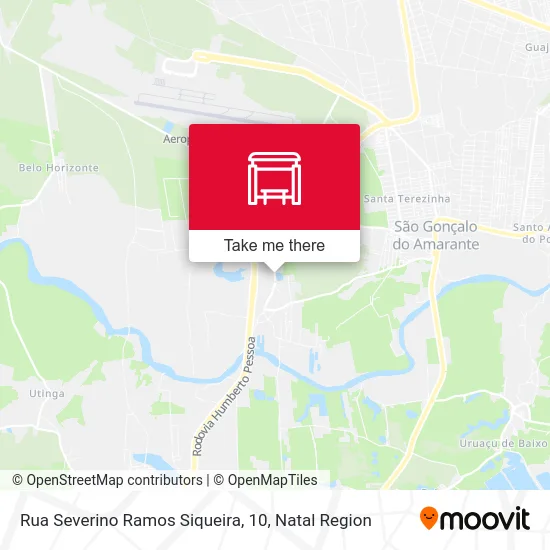 Rua Severino Ramos Siqueira, 10 map