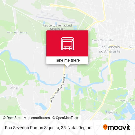 Rua Severino Ramos Siqueira, 35 map
