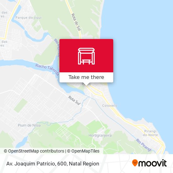 Av. Joaquim Patrício, 600 map