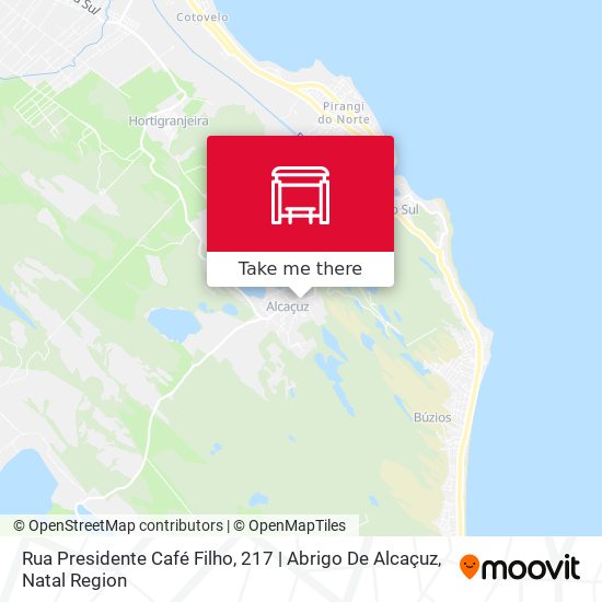 Rua Presidente Café Filho, 217 | Abrigo De Alcaçuz map
