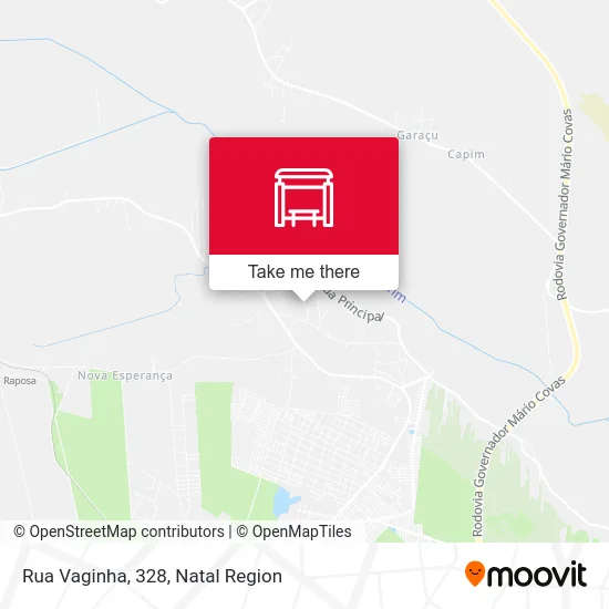 Rua Vaginha, 328 map