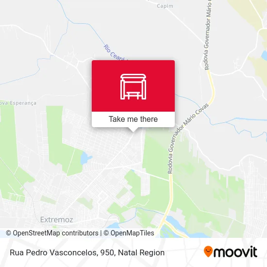 Rua Pedro Vasconcelos, 950 map