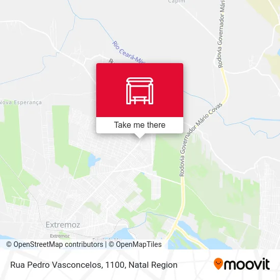 Rua Pedro Vasconcelos, 1100 map