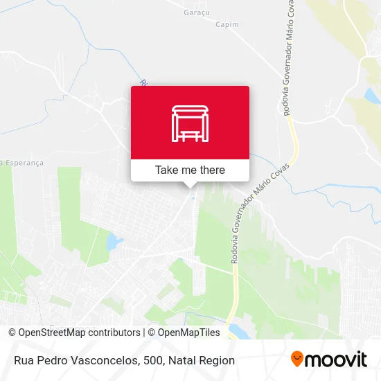 Rua Pedro Vasconcelos, 500 map