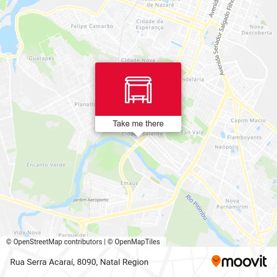 Rua Serra Acaraí, 8090 map