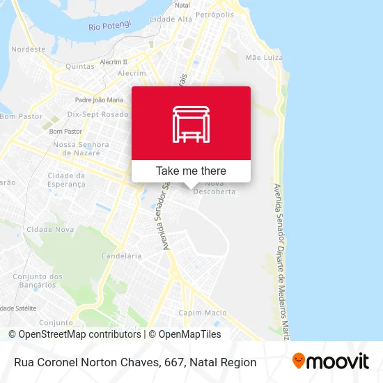 Rua Coronel Norton Chaves, 667 map