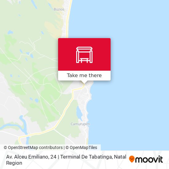 Av. Alceu Emiliano, 24 | Terminal De Tabatinga map