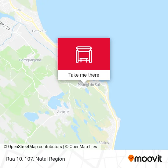 Rua 10, 107 map