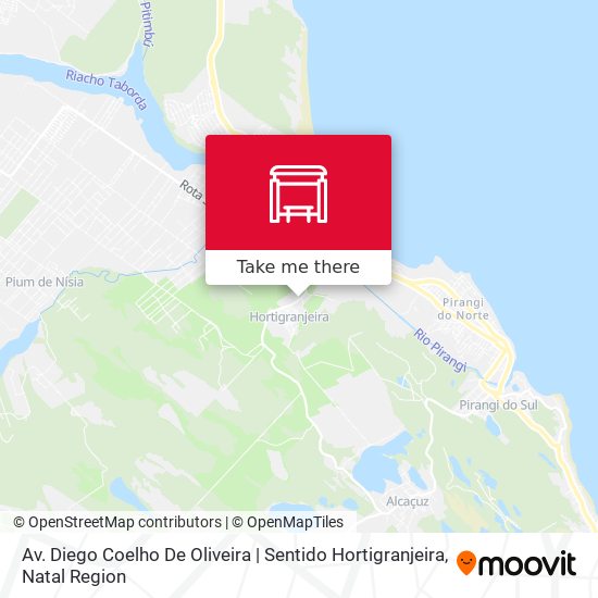 Av. Diego Coelho De Oliveira | Sentido Hortigranjeira map