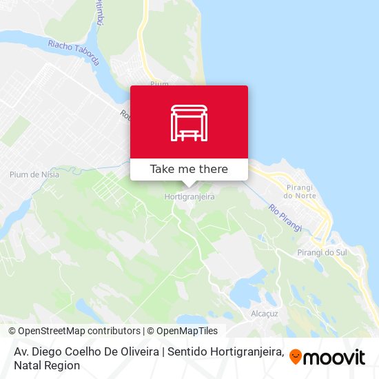 Av. Diego Coelho De Oliveira | Sentido Hortigranjeira map