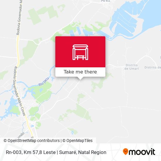 Rn-003, Km 57,8 Leste | Sumaré map