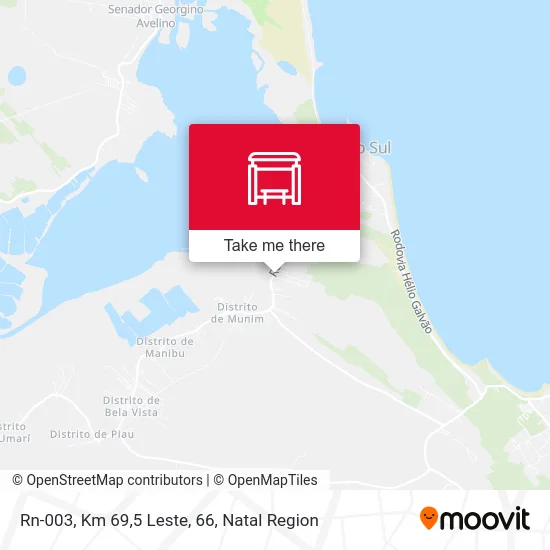 Rn-003, Km 69,5 Leste, 66 map