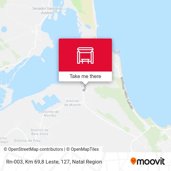 Rn-003, Km 69,8 Leste, 127 map