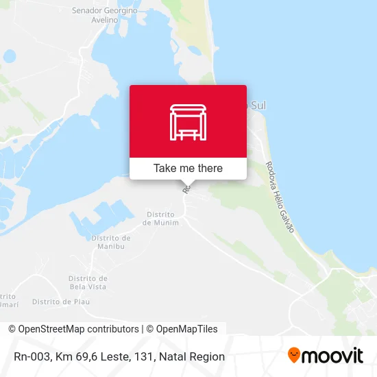 Rn-003, Km 69,6 Leste, 131 map