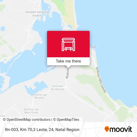 Rn-003, Km 70,3 Leste, 24 map