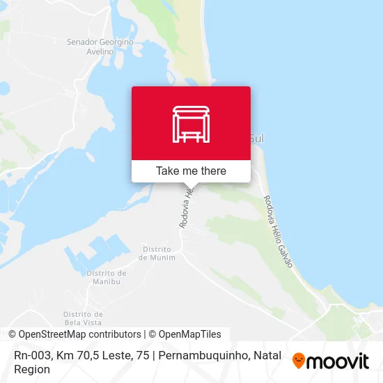 Rn-003, Km 70,5 Leste, 75 | Pernambuquinho map