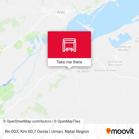 Rn-003, Km 60,7 Oeste | Umari map