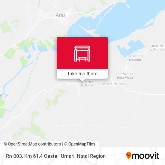 Rn-003, Km 61,4 Oeste | Umari map