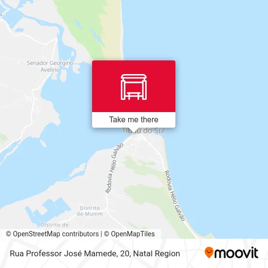 Rua Professor José Mamede, 20 map