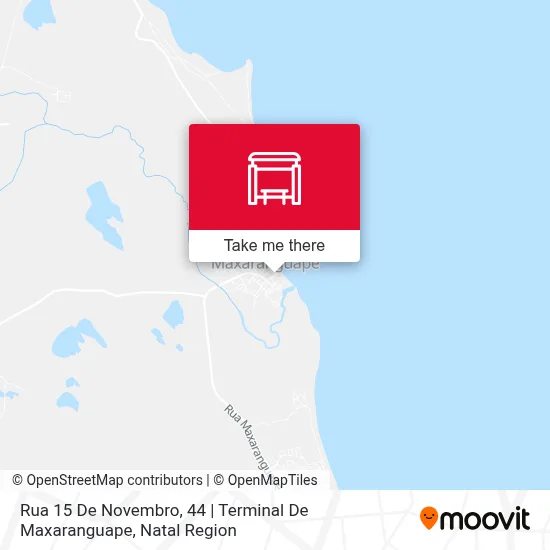 Rua 15 De Novembro, 44 | Terminal De Maxaranguape map