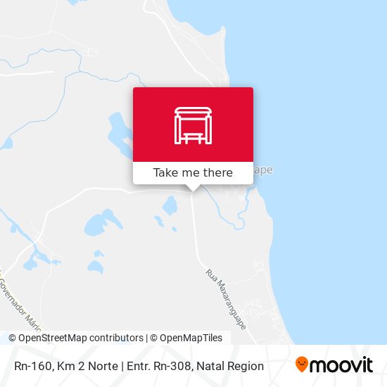 Rn-160, Km 2 Norte | Entr. Rn-308 map