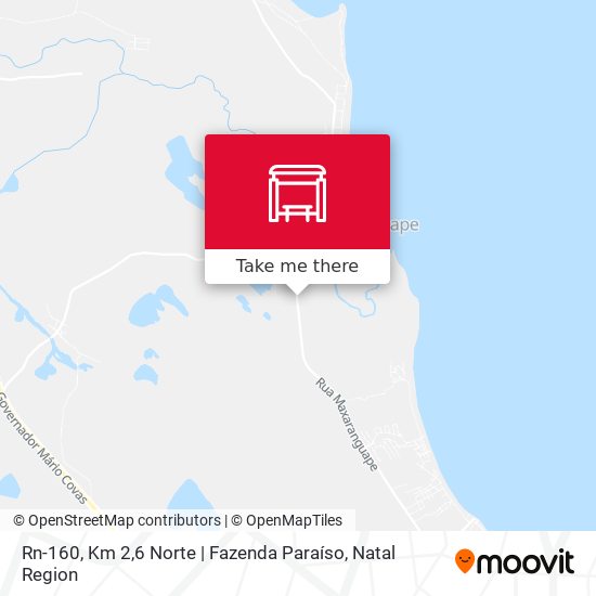 Rn-160, Km 2,6 Norte | Fazenda Paraíso map