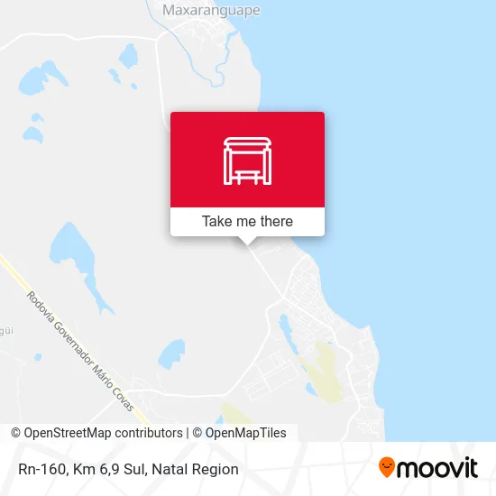 Rn-160, Km 6,9 Sul map