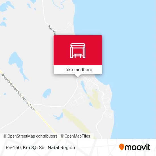 Rn-160, Km 8,5 Sul map