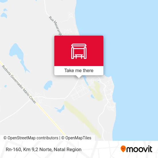 Rn-160, Km 9,2 Norte map