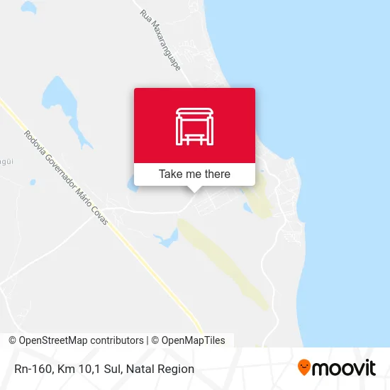 Rn-160, Km 10,1 Sul map