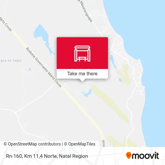 Rn-160, Km 11,4 Norte map