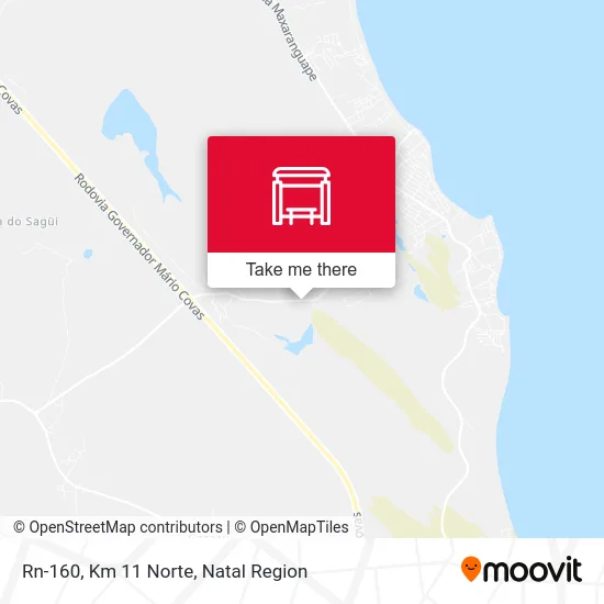 Rn-160, Km 11 Norte map