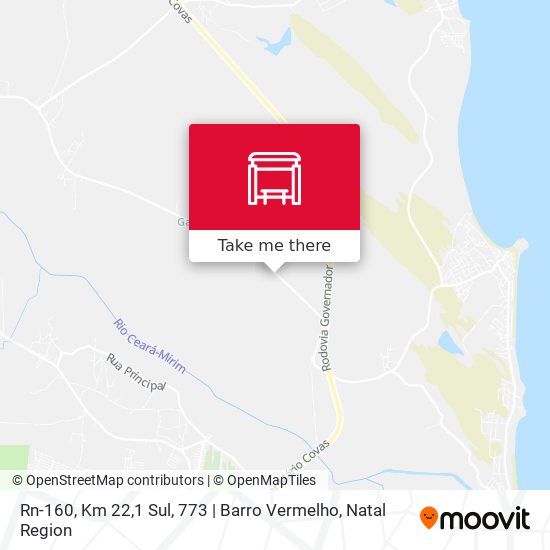 Rn-160, Km 22,1 Sul, 773 | Barro Vermelho map