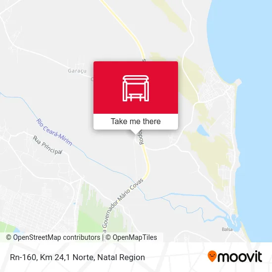 Rn-160, Km 24,1 Norte map