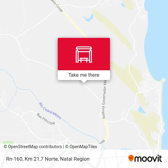Rn-160, Km 21,7 Norte map
