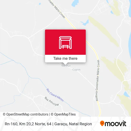 Rn-160, Km 20,2 Norte, 64 | Garaçu map