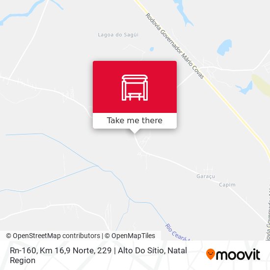 Rn-160, Km 16,9 Norte, 229 | Alto Do Sítio map