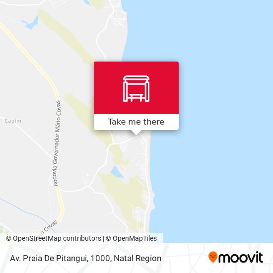 Mapa Av. Praia De Pitangui, 1000