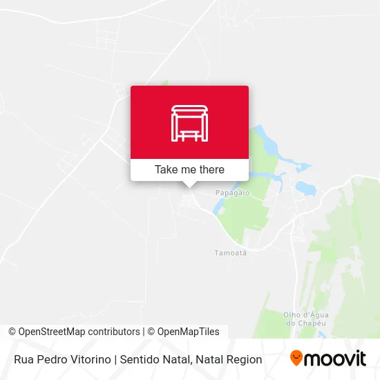 Rua Pedro Vitorino | Sentido Natal map