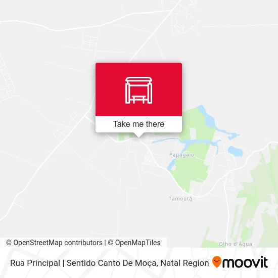 Rua Principal | Sentido Canto De Moça map