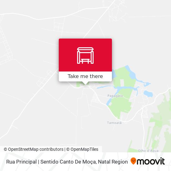 Rua Principal | Sentido Canto De Moça map