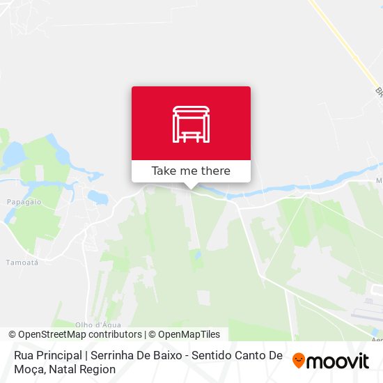 Rua Principal | Serrinha De Baixo - Sentido Canto De Moça map